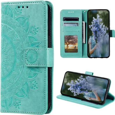 Image de Housse pour Samsung Galaxy S23 Housse téléphone portable Flip Case Cover Etui Mandala