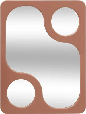 Produktbild von Spiegel austin 37,5x50cm rosa - Atmosphera créateur d'intérieur