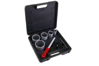 Produktbild von Festa Hartmetall-Fliesenbohrer-Set, 8-teilig, 33-83 mm