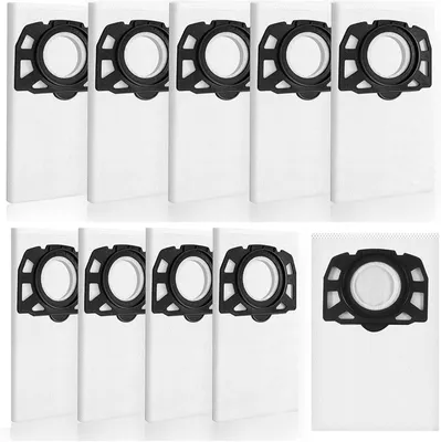 Produktbild von Staubsaugerbeutel für Kärcher WD2 WD3 KWD1 KWD2 KWD3 WD3.200-WD3.800M KFI 357 Beutel für Kärcher MV3 SE4001/SE4001Plus/SE4002 K2201-K2901 K3000 Plus und A2200-A2901F