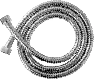 Immagine prodotto di Tubo doccia 120 cm soffione doccia Tubo doccia cromo Tubo doccia DD INOX
