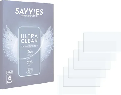 Produktbild von 6x Für Roland SH-4d Schutzfolie Savvies Displayschutz Display Schutz Folie Klar Transparent