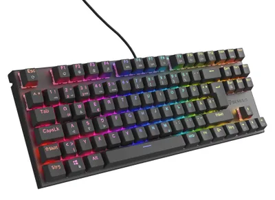 Obrázok produktu pre GENESIS NKG-1886, Kábel, USB, Mechanický spínač kláves, QWERTZ, RGB LED, Čierna