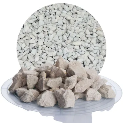Produktbild von Schicker Mineral-Kalk Ziersplitt beige 25 kg-16-32mm