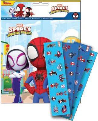 Immagine prodotto di Spiderman Little Herös Unite Stickeralbum mit 50 Aufklebern