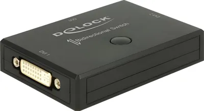 Obrázok produktu pre Delock DVI 2 - 1 Switch bidirectional 4K 30 Hz