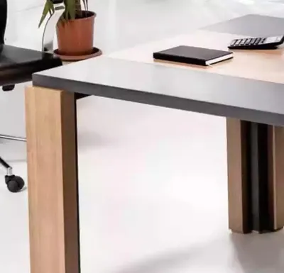 Immagine prodotto di Tavolo da riunione Tavolo da conferenza nero marrone 226 cm