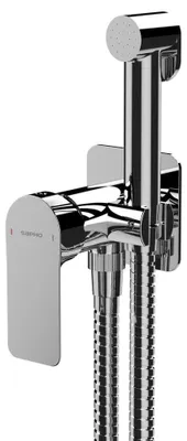 Image de PAX robinetterie encastrée pour bidet avec stop douchette, chrome