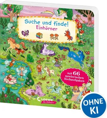 Produktbild von Suche und finde! Einhörner