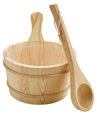 Productafbeelding van Sauna Emmer en Pollepel Set