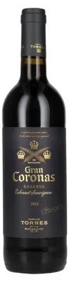 Produktbild von Torres Gran Coronas Cabernet Sauvignon Reserva Katalonien DO trocken 2015 Spanien | 14 % vol | 0,75 l