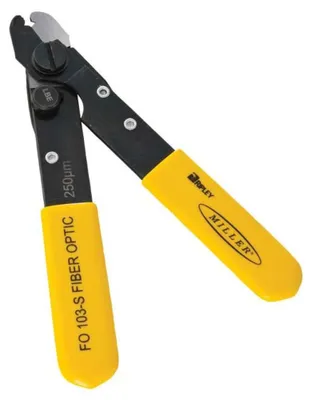 Obrázek produktu pro Odizolovací kleště Miller pro optické kabely, FO 103-S, min. Ø odizolování 125 µm 80355