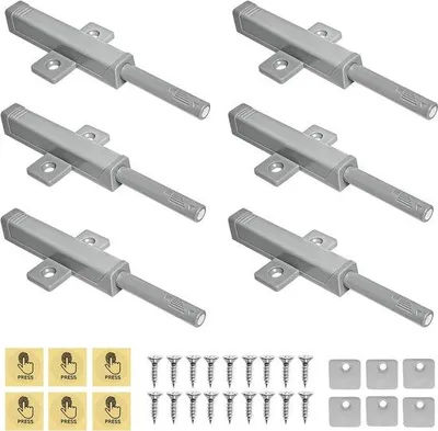 Obrázek produktu pro Zámky na otevírání dveří - 6 kusů Magnetický zámek na nábytek