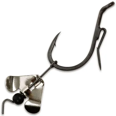 Produktbild von Black Cat Buzzer Haken - Welshaken mit Spinnerblatt, Größe:7/0