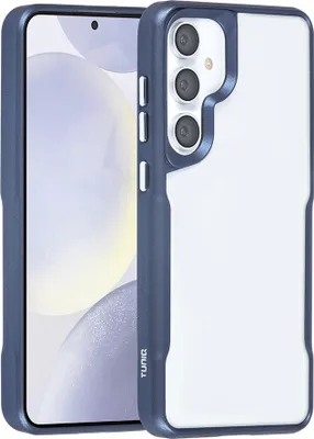 Zdjęcie produktu dla Etui z tylną obudową TUNIQ do Galaxy S24 Plus – silikonowe – ciemnoniebieskie
