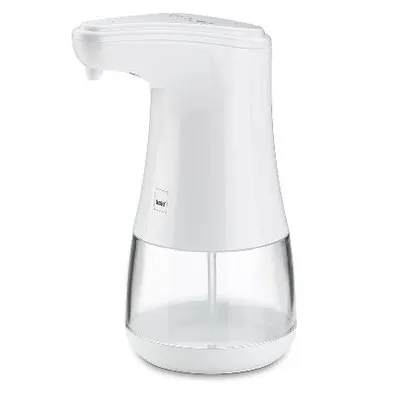 Produktbild von kela Seifen- Desinfektionsspender Sensor 360 ml Aurie Comfort, Seifenspender automatisch, 2 Stufen, flüssiges Desinfektionsmittel, Kunststoff, weiß