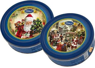 Image de Boîte à biscuits "Noël", 454 g