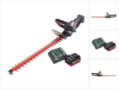 Productafbeelding van Metabo HS 18 LTX 55 accu heggenschaar 18 V 53 cm + 1x accu 8.0 Ah + lader