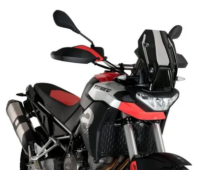 Produktbild von PUIG 21225N Sportscheibe passend fuer APRILIA TUAREG 660 Schwarz