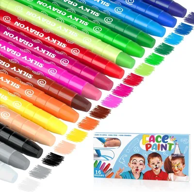 Produktbild von Kinderschminke Set Halloween Schminkstifte Bodypaint (16