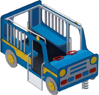 Image de Ressort à bascule aire de jeu ressort de jeu aire de jeu enfant balançoire à ressort