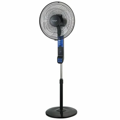 Obrázek produktu pro Taurus FA008, Domácí vrtulový ventilátor, Černá, Modrá, Podlaha, 40 cm, 7,5 h, LED