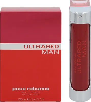 Produktbild von Rabanne Ultrared Man 100ml, Männer, 100 ml, Spray, 1 Stück(e)
