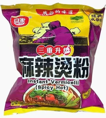 Produktbild von BAIJIA Instant Vermicelli Hot Spicy Flavor 105g