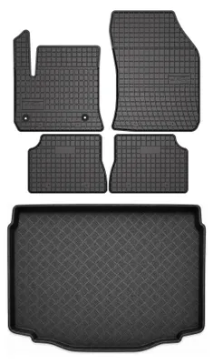 Immagine prodotto di Tappetini gomma SolidPRO + bagagliaio per Alfa Romeo Junior 2024- 5 pezzi