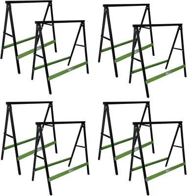 Produktbild von 8x Klappbock Sägebock Arbeitsbock klappbar 2er Sets Traglast 200 kg/Paar Gerüstbock