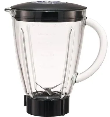 Produktbild von Mixerbehälter, Heinner HR-BOWL550S, 1,5 l, Glas, 4 Edelstahlklingen