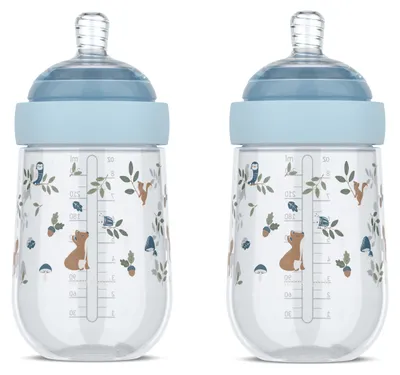 Produktbild von Mepal - Babyflasche Mio - 2x 240 ml - Forest Friends