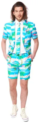 Produktbild von Shorts Suit Flaminguy - Sommer Kostüm Anzug Größe: 62