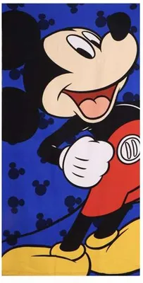 Produktbild von Disney Mickey Mikrofaser-Strandtuch