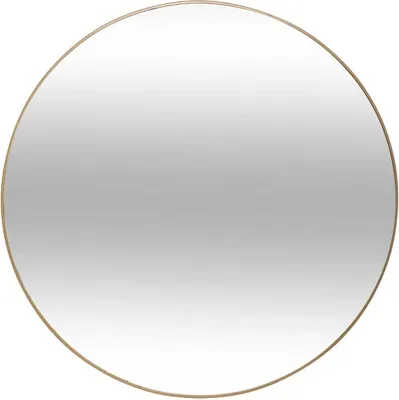 Produktbild von Spiegel "Alice" golden - Metall D. 76 cm - Atmosphera créateur d'intérieur