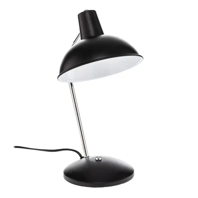 Produktbild von Lindby Jamelia Vintage-Tischlampe, Stahl, schwarz