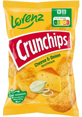 Produktbild von Crunchips Cheese & Onion 150g
