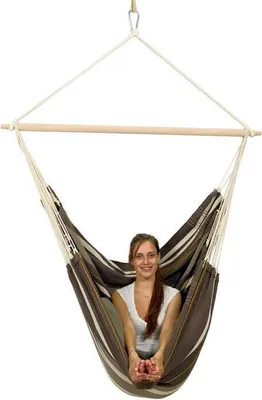 Produktbild von Amazonas Hängesessel Brasil Gigante café 200 x 140 cm; braun, AZ-2030320