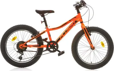 Image de Vélo tout-terrain Dino Bikes 20 pouces Plus, orange fluo