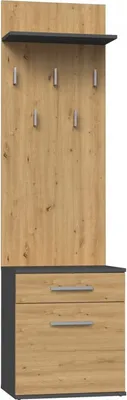 Produktbild von Wieszak Duo Antracyt Artisan z szafką na buty