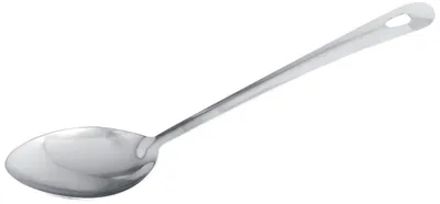 Produktbild von Fackelmann Vorlegelöffel 30 cm LARA, Küchenhelfer aus Edelstahl, Servierlöffel mit praktischer Öse (Farbe: Silber)