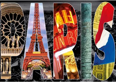 Image de EDUCA Puzzle Collage Paris 1000 pièces