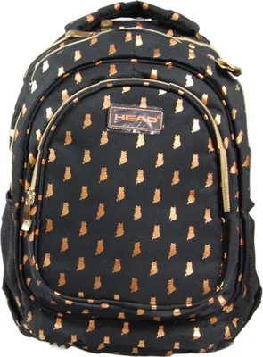 Image de Sac à dos scolaire à 3 compartiments Golden Effect Golden Kitty AB330 Head Astra