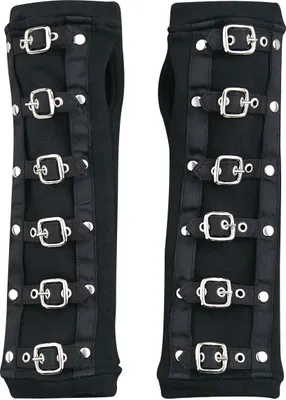 Produktbild von Poizen Industries Stulpen Damen Buckle Cuffs schwarz Standard