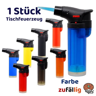 Produktbild von Atomic Tischfeuerzeug Sturmfeuerzeug Torchy, Blaue Jet-Flamme, Farbe zufällig