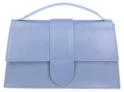 Produktbild von Lina Handtasche aus echtem Leder Italy Beige UNICA 34x20x9 cm