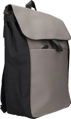 Produktbild von Grauer Synthetik Wanderrucksack 31x39x12 cm, gepolsterter Rücken, verstellbare Schultergurte