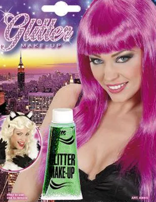 Produktbild von Glitter Make-up für Gesicht und Körper - 14 ml | Grün