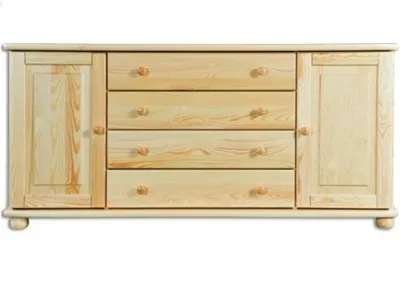 Immagine prodotto di Cassettiera Credenza Cassettiere In Vero Legno Nuovo JVmoebel