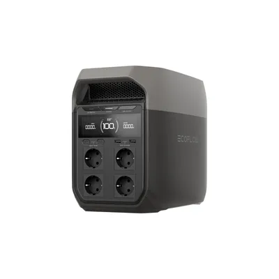 Produktbild von EF ECOFLOW DELTA 3 Tragbare Powerstation, 1 024 Wh Solargenerator, LiFePO4-Batterie, Schnellladung von 0-70% in 30 Min., erweiterbar auf 5 kWh